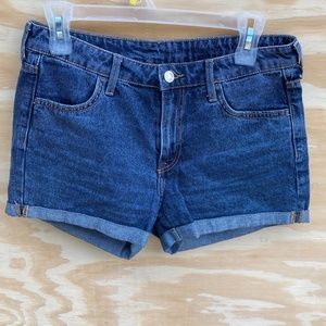 Jean shorts size 0